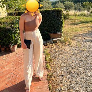 Aritzia Wilfred The Effortless Pant Linen - fits like a size 8